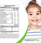 NaturesPlus Animal Parade Multivitamínico Infantil - 180 Comprimidos Masticables con Forma de Animal - Sabores Naturales - Vegetariano y Sin Gluten