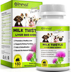 Gotas de Cardo Mariano para Perros - ALIVO - Apoyo Hepático con Curcumina y Omega 3, Sabor Bacon (59 ml)