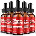 Glyco Control Drops – Gotas Líquidas de Fórmula Natural para la Salud Sanguínea (5 Envases)