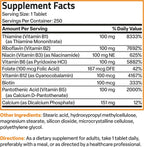 Bronson Super B 100 Complete B Complex with Sustained Release - 250 Tablets