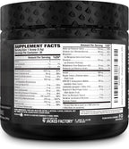 Jacked Factory Vita XT Performance Vitamin Powder - Multivitamínico en polvo para hombres con KSM-66 Ashwagandha, fibra prebiótica, vitaminas A, C, D, K, B6, B12 y más - Sabor limonada de fresa, 30 dosis