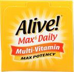 Nature's Way Alive! Max 6 Daily Multi-Vitamin - 90 Cápsulas Veganas