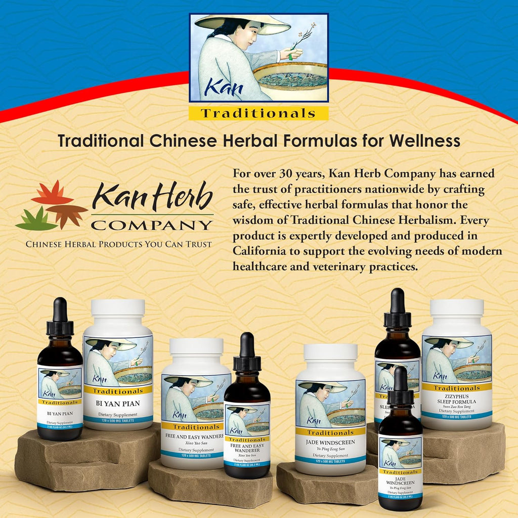 Kan Herbs - Derma Wind Release 120 comprimidos