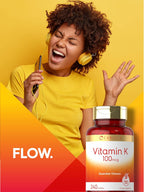Carlyle Vitamina K1 100 mcg – 240 Comprimidos Vegetarianos