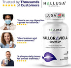 Hallusa Natural Graviola Soursop 800mg - 60 Cápsulas - Complemento Alimenticio de Guanábana