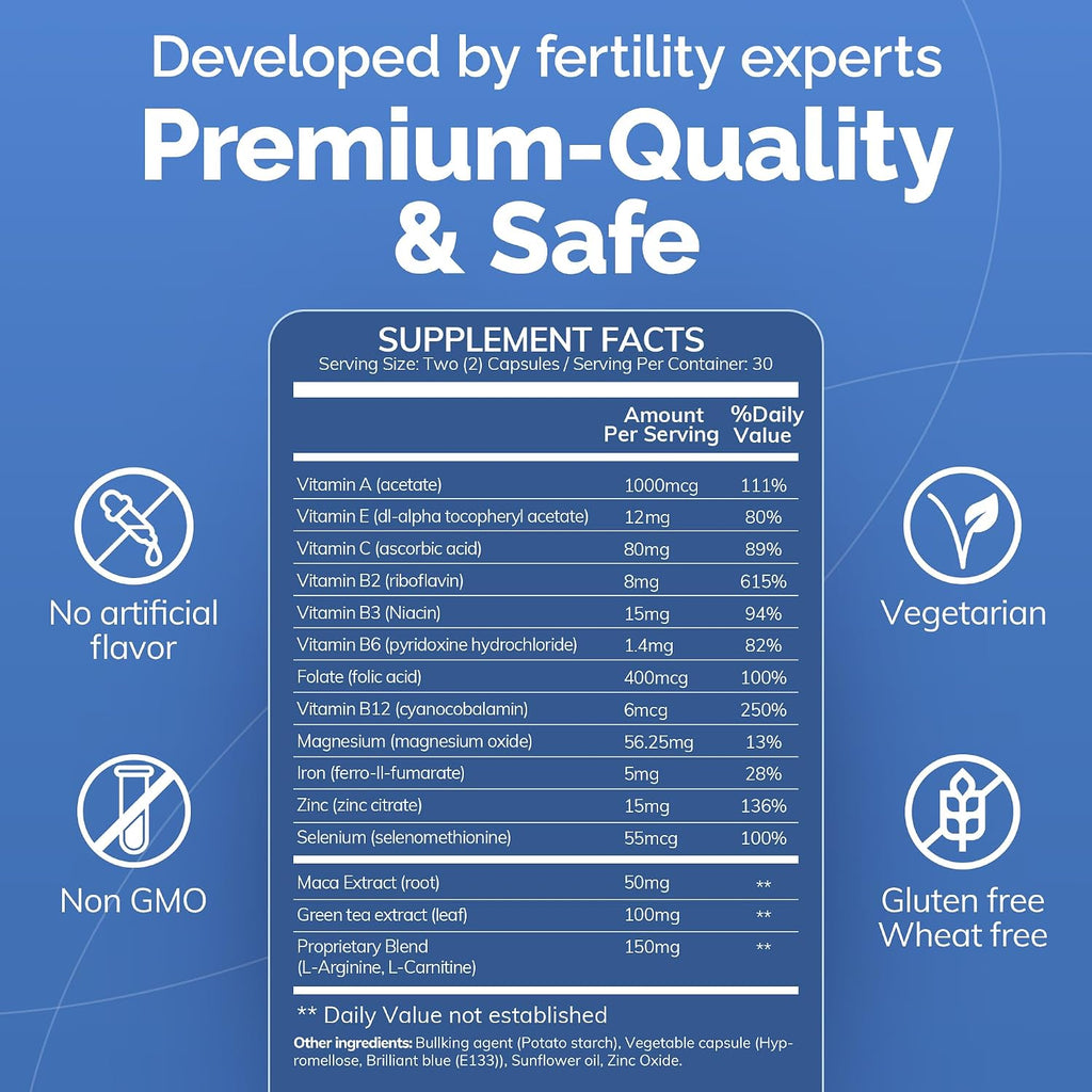 CONCEIVE PLUS Fertilidad Masculina | 60 Cápsulas