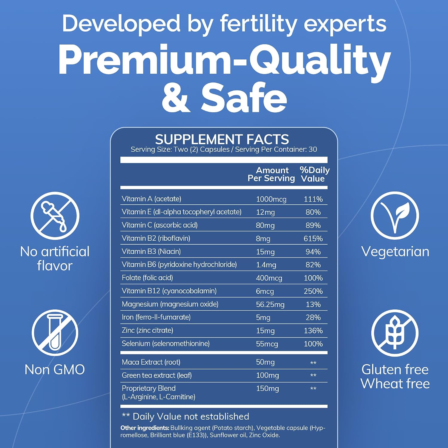 CONCEIVE PLUS Fertilidad Masculina | 60 Cápsulas