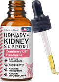 Apoyo Urinario y Renal para Perros - 59 ml de Suplemento de Riñón y Arándano - Salud del Tracto Urinario y Función Inmune - Fabricado en EE. UU.