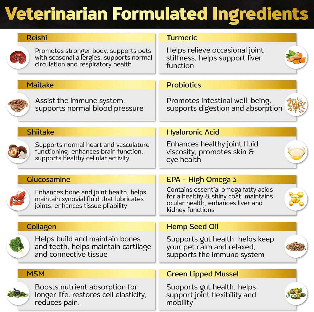 Life4Legs Soft Chews Multivitamínicos para Perros