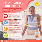 LILICARE Gummies de Vitamina D3 y K2 5000IU/10000IU con Calcio, Magnesio, Vitamina C y Zinc - Pack de 2