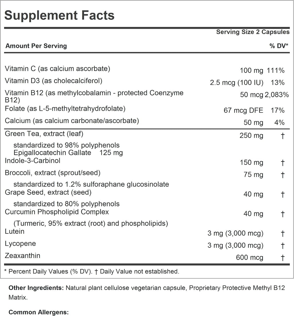 ANDREW LESSMAN Breast Health 180 Cápsulas – Apoyo Natural para la Salud Mamaria