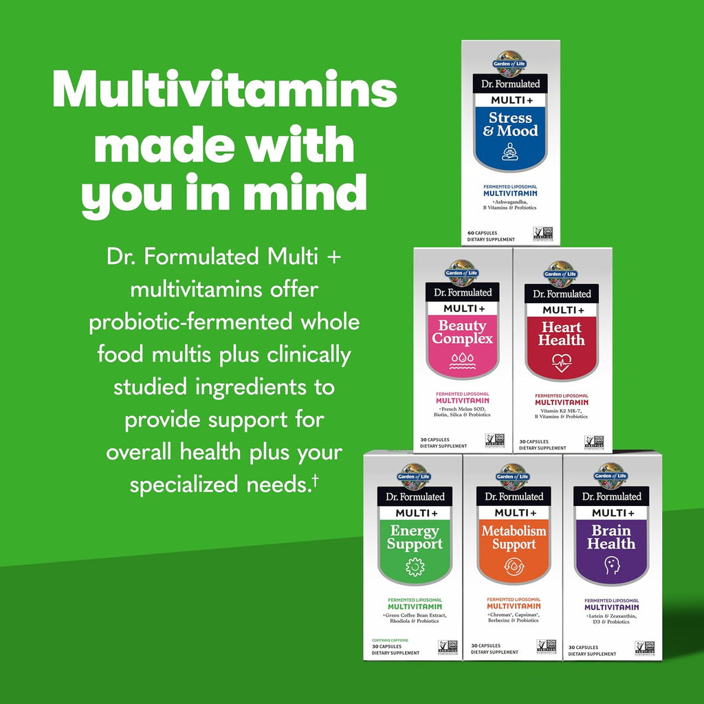 Garden of Life Multivitamínico Liposomal Energy - 30 Cápsulas