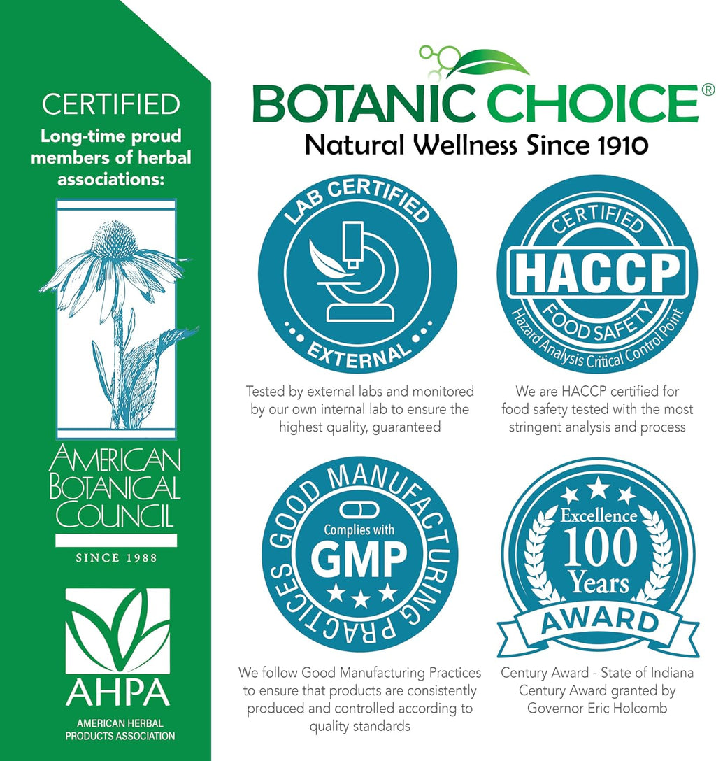 Botanic Choice Mega Fruits & Veggies Blend - 42 Frutas y Verduras - 2 Envases de 60 Cápsulas