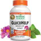 Botanic Choice Gluco Help Extracto de Hoja de Banaba - 60 Cápsulas