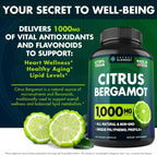 Citrus Bergamot Extract 1000mg - 120 Cápsulas Veganas