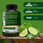 NutriFlair Bergamota Orgánica 1400mg (25:1) - 120 Cápsulas