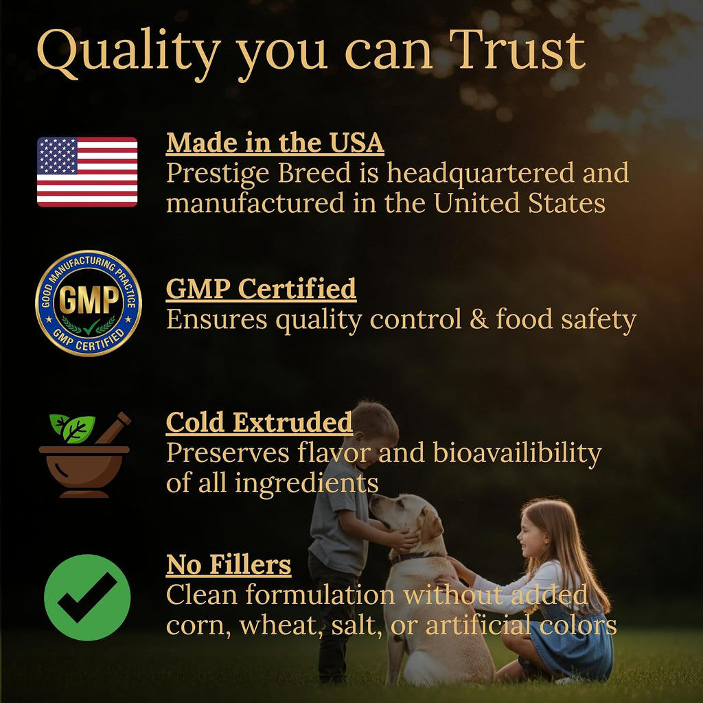 Multivitamínicos Prestige Breed, Nutrición Equilibrada para tu Labrador, 90 unidades, Sabor a Bacon