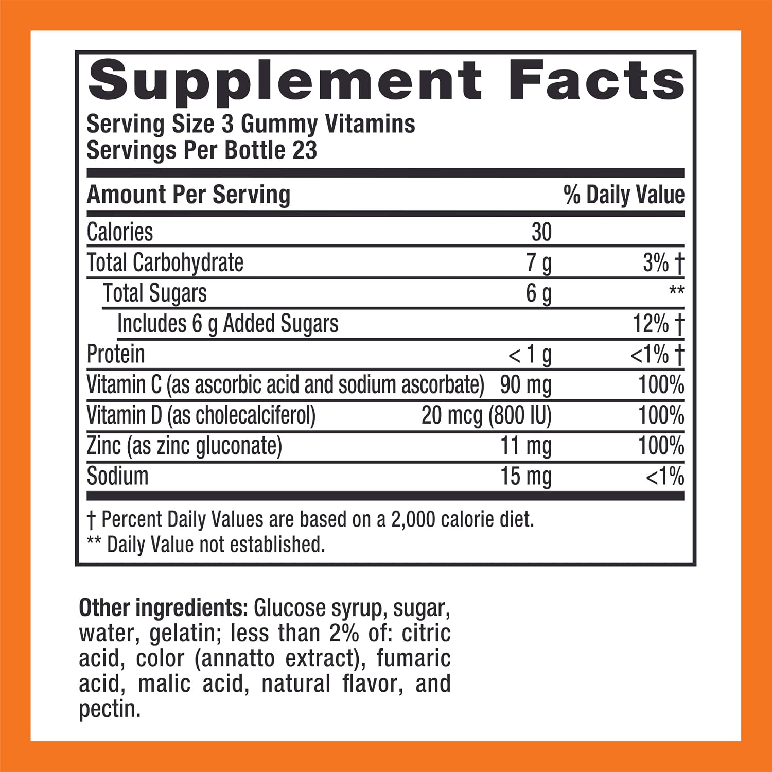 Zicam Gominolas de Apoyo Inmunitario Diario, con Zinc, Vitamina C y D, Sabor Cítrico Fresa, 70 unidades