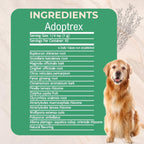 Adoptrex - Suplemento Digestivo y Pancreático para Perros, Polvo de Magnolia y Jengibre (85 g)