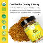 Polen de Abeja Orgánico 200g | Certificado USDA y UE | ottoman organic