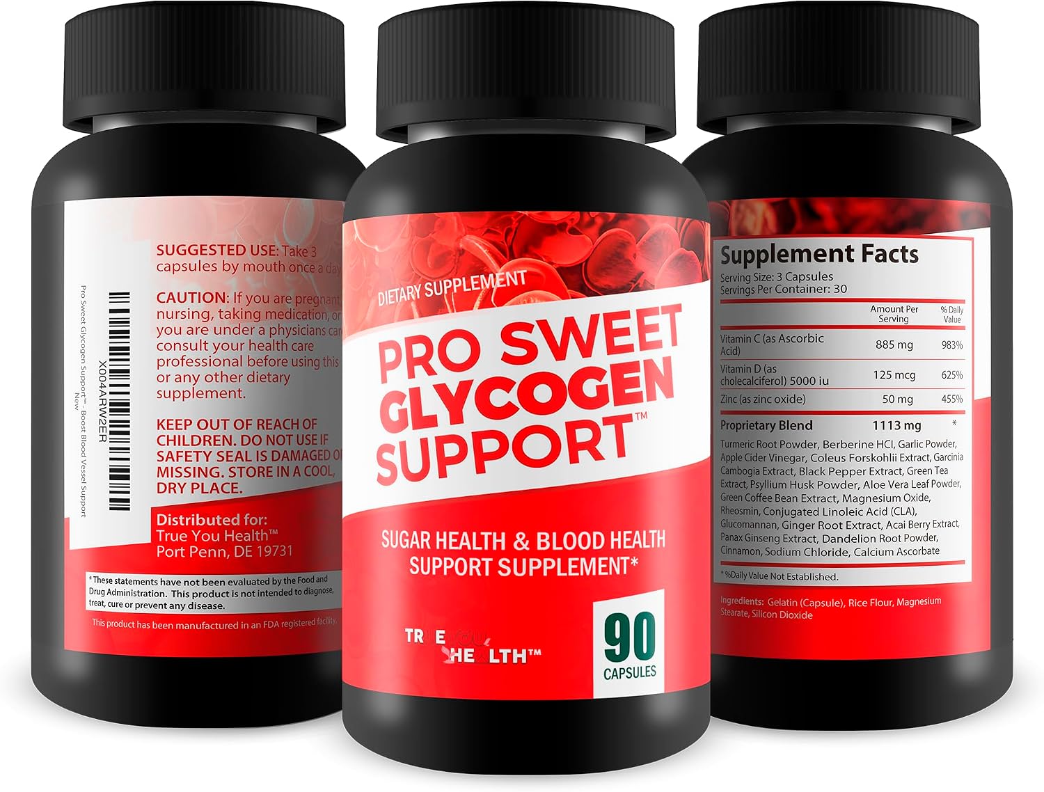 Pro Sweet Glycogen Support - Apoyo para el Azúcar en Sangre y Circulación