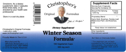 Christopher's Original Formulas Winter – Escaramujo (Rosa canina) : Rico en vitamina C, el escaramujo contribuye – Image 2