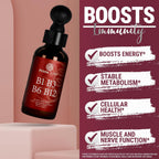 Prime Code Gotas Líquidas de Complejo B con Vitaminas B1, B3, B6 y B12