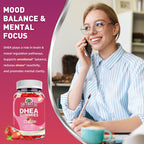 NIUTRLUXE DHEA Gummies - Suplemento de DHEA para Mujer con Boro, Inositol y Magnesio - 60 Gominolas
