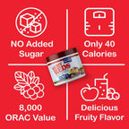 New Vitality Ruby Reds: Suplemento en polvo de frutas y verduras rojas, 311 g (30 raciones)