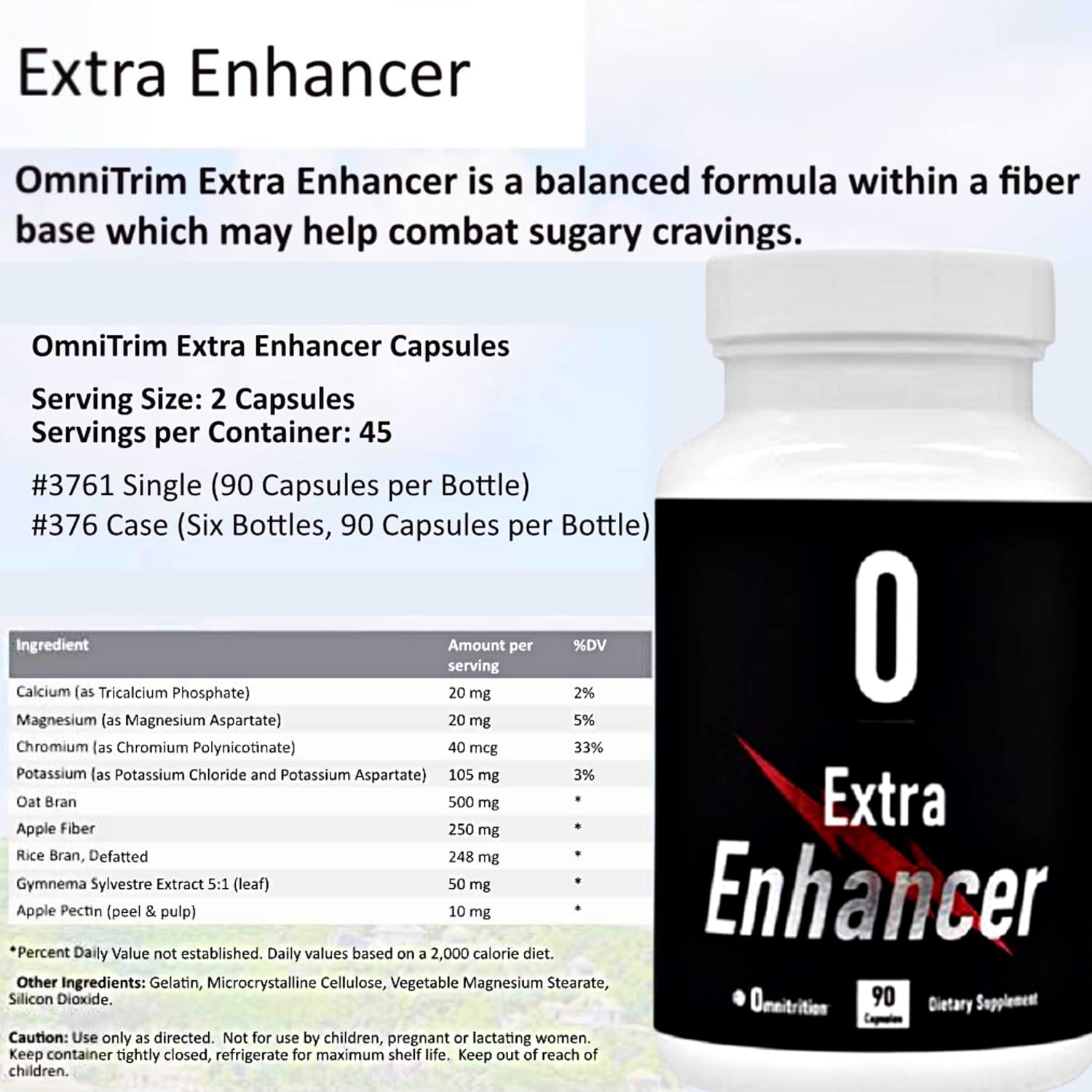 OmniTrim Extra Enhancer, 90 Cápsulas