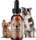 MycoDog Vitality - 20-in-1 Mushroom & Adaptogen Supplement for Dogs - Immune Health, Senior Dog, & Daily Wellness Support - Turkey Tail Mushroom for Dogs, Reishi, Chaga