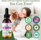 Milk Thistle para Perros y Gatos - Limpieza Hepática y Soporte Renal con Diente de León | Sabor Bacon | 60 ml