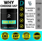 DEDICAD Shilajit 1000mg Cápsulas - 180 Comprimidos - Complemento de Shilajit del Himalaya