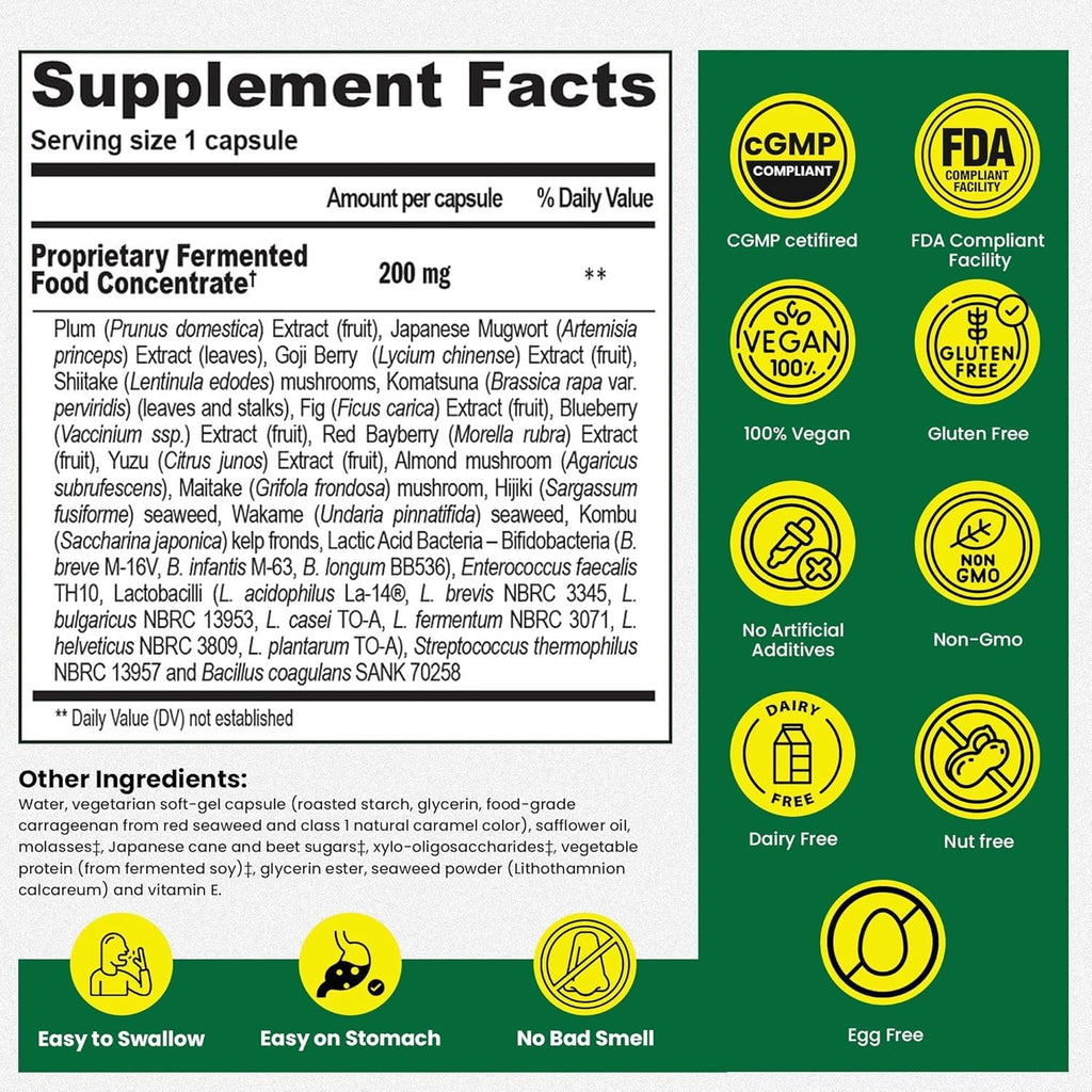 Dr. Ohhira's Probiotics Original Formula - Pack de 4 (60 Cápsulas cada uno)