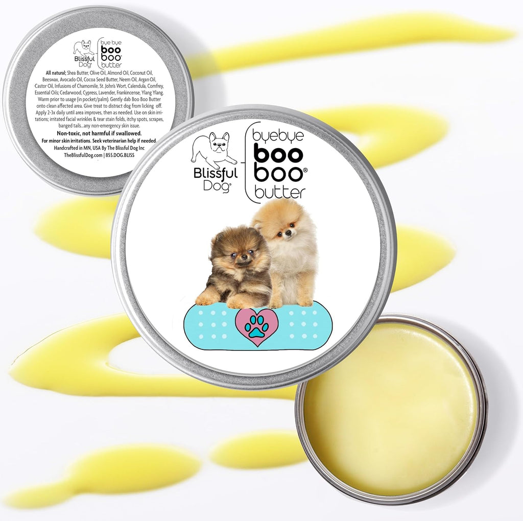 The Blissful Dog Pomeranian Boo Butter – Bálsamo Tópico para Perros (454 g)