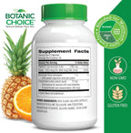 Botanic Choice Complejo Ácido Úrico para el Apoyo Articular – Alivia las Molestias con Semilla de Apio y Bromelina - 2 Unidades