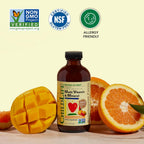 CHILDLIFE ESSENTIALS Multivitamínico y Mineral Líquido para Niños - Sabor Naranja y Mango, 237 ml (Pack de 2)