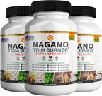 Nagano Trim Burner - Suplemento Natural para el Sueño y la Recuperación Muscular con Magnesio y Ashwagandha