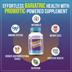 ProCare Health Multivitamínico Bariátrico con Probióticos y Hierro 45mg - 60 Cápsulas Vegetales de Disolución Rápida