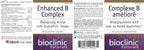Bioclinic Naturals Enhanced B Complex 60 Softgels - Biológicamente Activo con Quatrefolic Folate