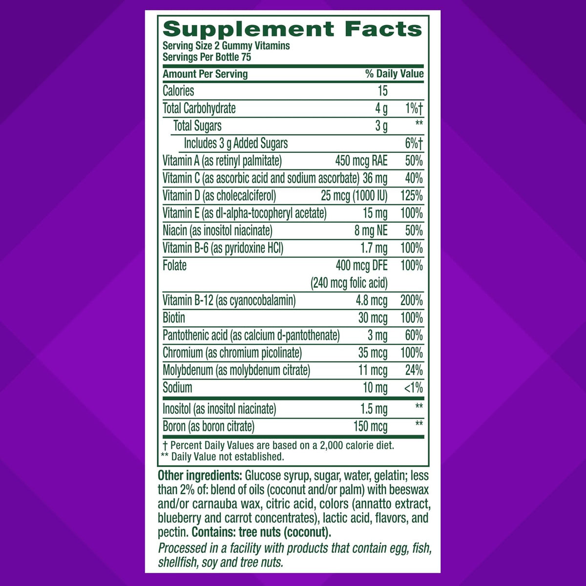 Vitafusion MultiVites Gominolas – Antioxidantes: Las vitaminas C y E ayudan a proteger las células contra el – Image 4