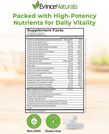 Evince Naturals Sistema Nutricional Diario – Gestión del estrés : incluye componentes que favorecen la capacidad – Image 3