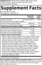 Garden of Life Organic Calcium with Magnesium and Vitamin D3 K2, 90 Tablets