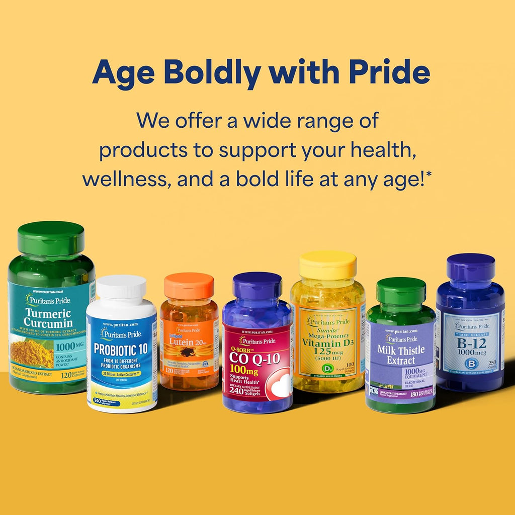 Puritan's Pride Vitamina E 268 mg (400 UI) D-Alfa Tocoferol, Suplemento para el Sistema Inmunitario y Apoyo Antioxidante, 100 Cápsulas de Liberación Rápida