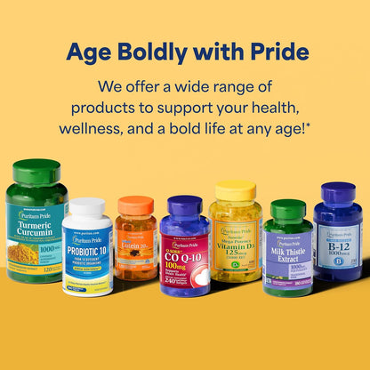 Puritan's Pride Biotina 10.000 mcg, 100 – La biotina contribuye al funcionamiento normal del sistema nervioso. – Image 7