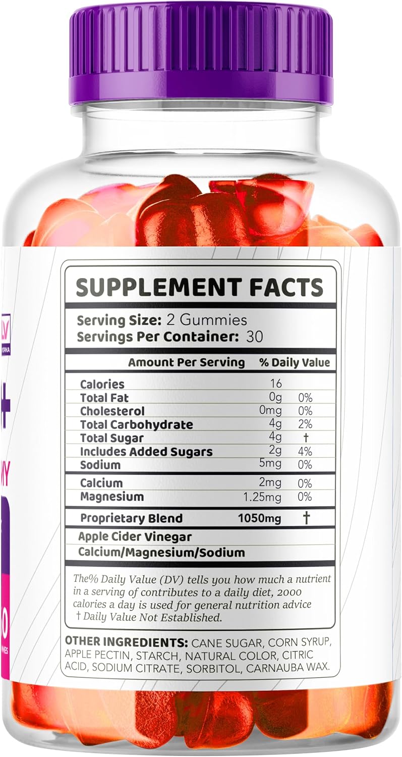 (3 Pack) Pure Keto Essence Keto ACV Gummies, 180 Gominolas