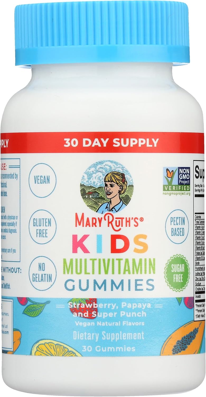 Mary Ruth's Kids Sugar Free Multivitamin Gummies - 30 Gominolas
