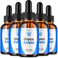 Glyco Shield Drops (5 Pack) - Complemento Líquido de Apoyo al Bienestar con Ingredientes Naturales