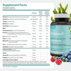 Vitaminas Prenatales Dr. Fuhrman - 120 Cápsulas con Folato Natural