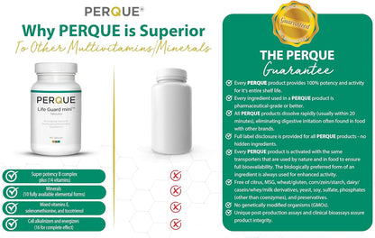 PERQUE Life Guard Mini 180 Tabs – Biodisponibilidad: La fórmula utiliza formas activas de nutrientes para una – Image 4